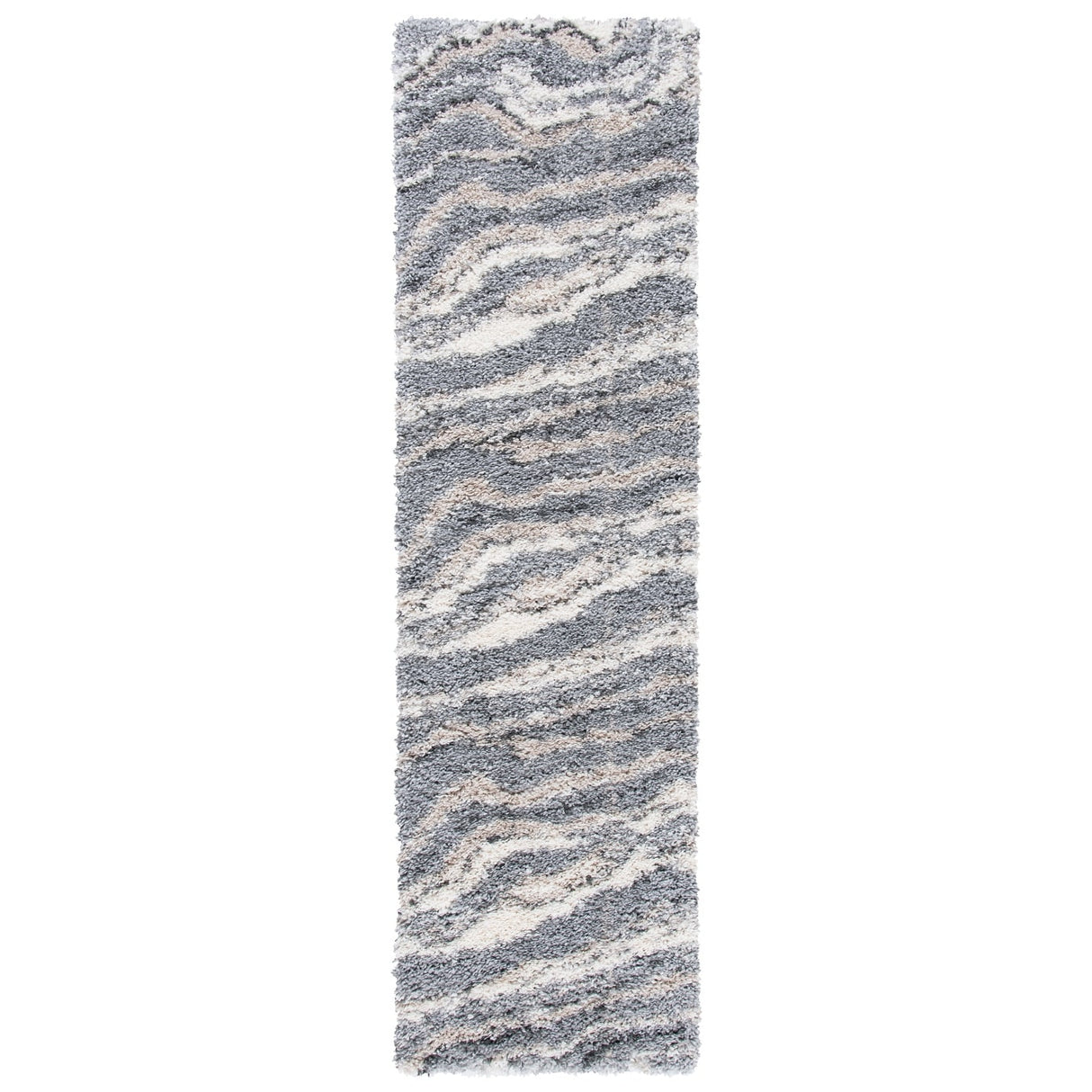 SAFAVIEH Fontana Shag Sirli Modern Abstract 2-inch Thick Rug