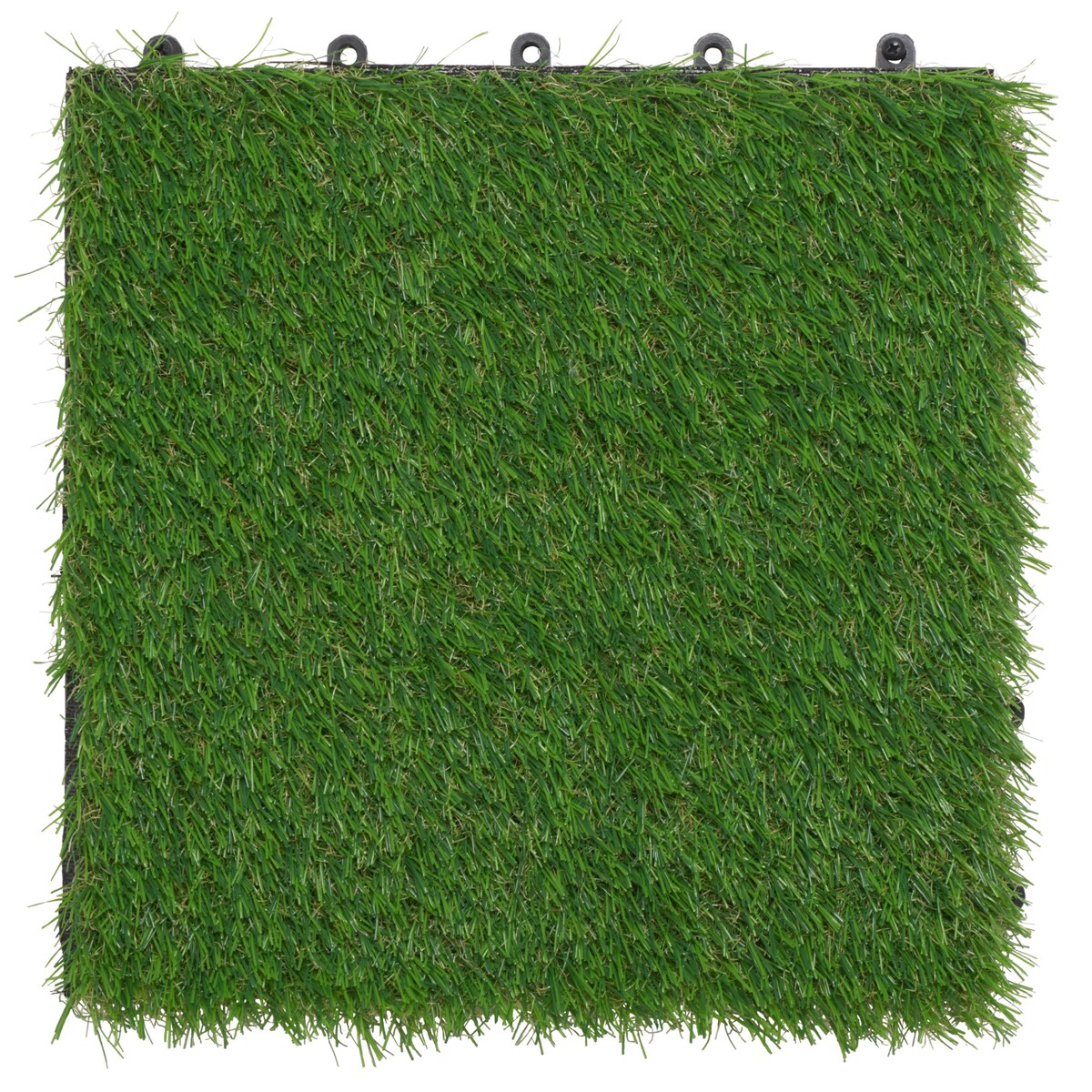 SAFAVIEH Foolke Grass Floor Tile - 12 In. W x 12 In. D x 0.5 In. H (10 Pack) - 12 In. W x 12 In. D x 0.5 In. H - 12Wx12Dx1H