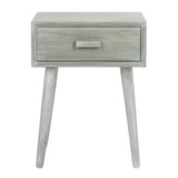 SAFAVIEH Fraida 1-Drawer Side Table - 15.8" x 11.8" x 20.8" - 16Wx12Dx21H