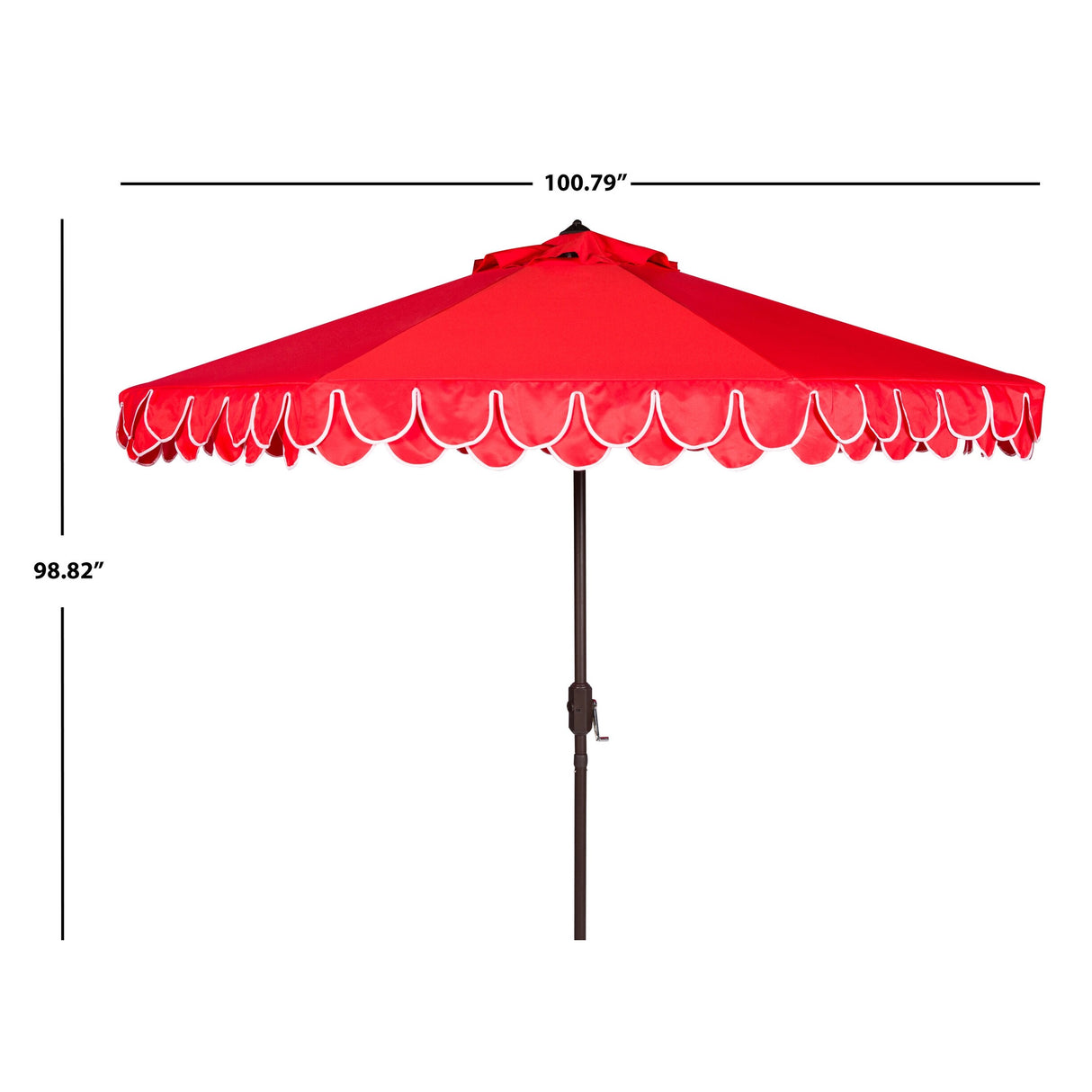 SAFAVIEH Gebbine Elegant 9-Foot Umbrella