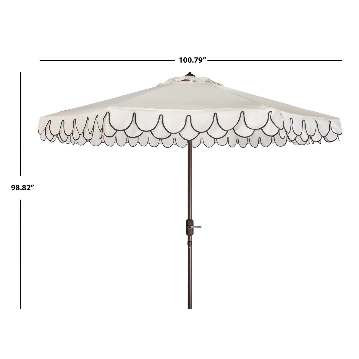 SAFAVIEH Gebbine Elegant 9-Foot Umbrella