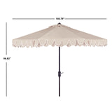 SAFAVIEH Gebbine Elegant 9-Foot Umbrella