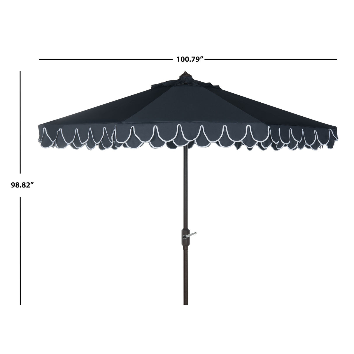 SAFAVIEH Gebbine Elegant 9-Foot Umbrella