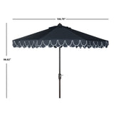 SAFAVIEH Gebbine Elegant 9-Foot Umbrella