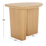 SAFAVIEH Gena End Table - 25.6 W In. x 20.8 In. D x 20.8 In. H - 26Wx21Dx21H