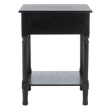 SAFAVIEH Genny 1-Drawer Bottom Shelf Accent Table - 19" W x 15.8" L x 26" H - 19Wx16Dx26H