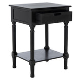 SAFAVIEH Genny 1-Drawer Bottom Shelf Accent Table - 19" W x 15.8" L x 26" H - 19Wx16Dx26H