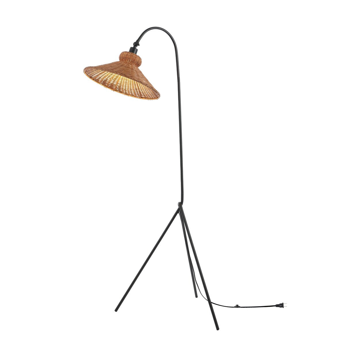 SAFAVIEH Georgette Modern Boho 62-inch Tripod Floor Lamp (LED Bulb Included) - 31 In. W x 24 In. D x 63.75 In. H