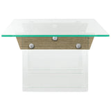 SAFAVIEH Gesine Modern Glass Coffee Table - 51Wx28Dx16H