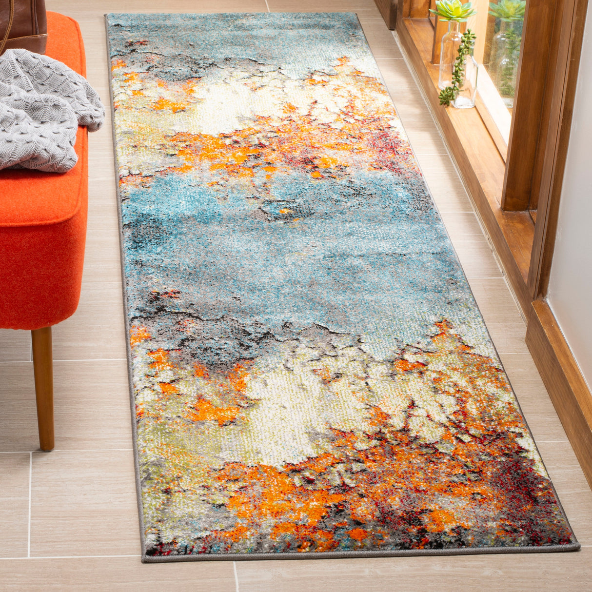 SAFAVIEH Glacier Bertille Modern Abstract Rug