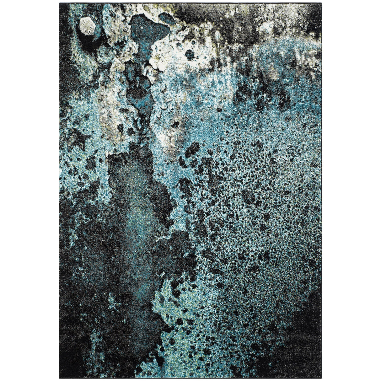 SAFAVIEH Glacier Honey Watercolor Modern Abstract Rug