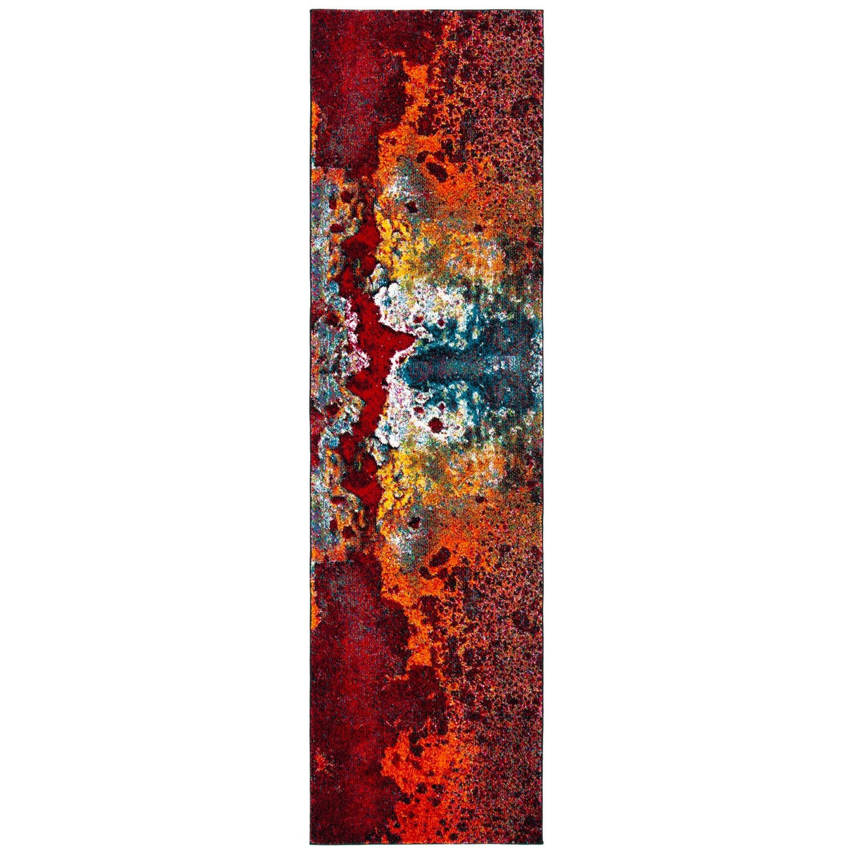 SAFAVIEH Glacier Honey Watercolor Modern Abstract Rug