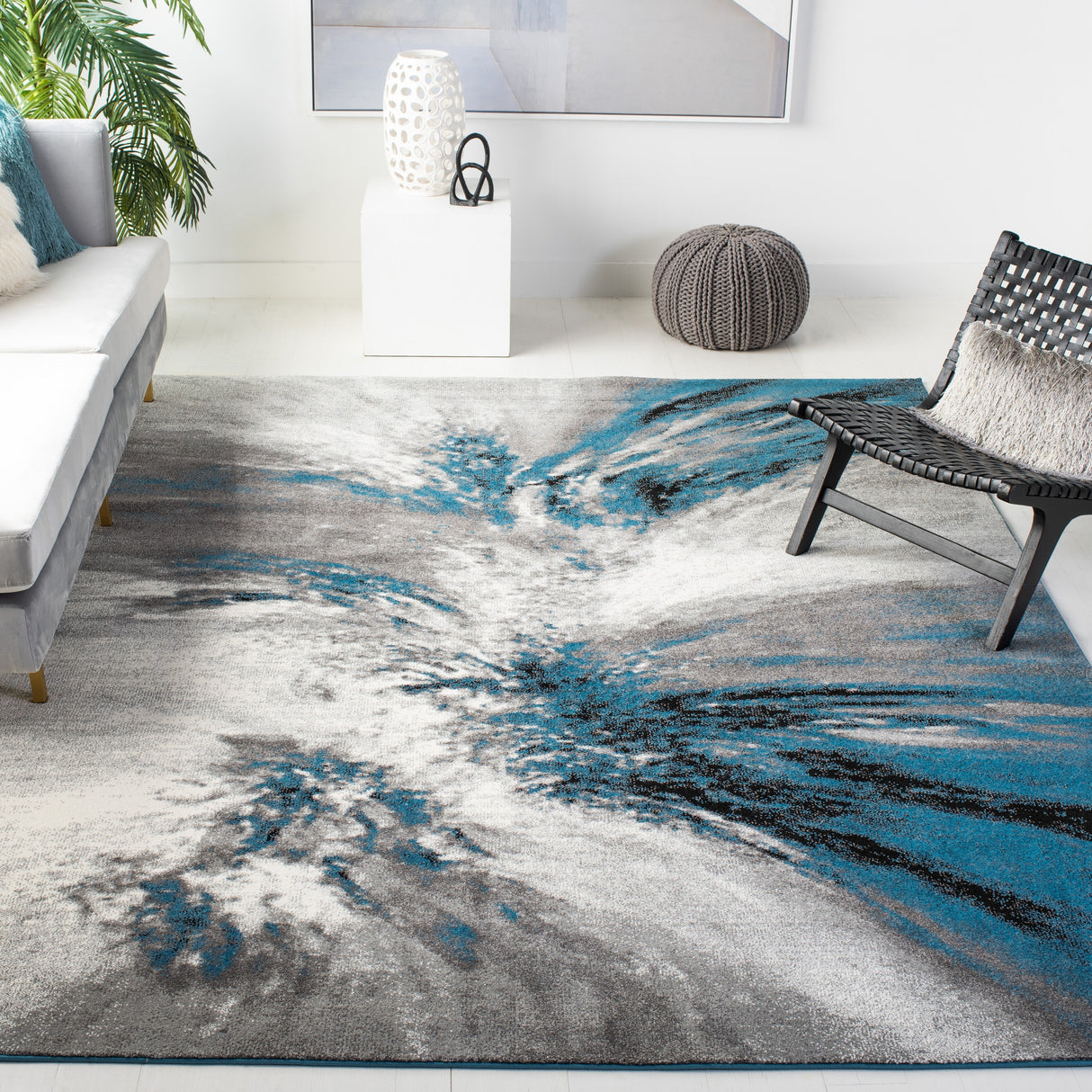 SAFAVIEH Glacier Neliha Modern Abstract Rug