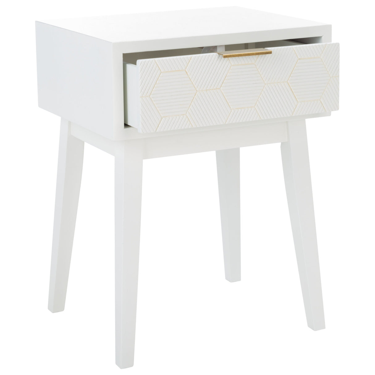 SAFAVIEH Godelieve 1-Drawer Nightstand Accent Table