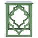 SAFAVIEH Grayce Trellis Silver Leaf End Table. - 19" W x 19" D x 23" H - 19Wx19Dx23H