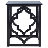 SAFAVIEH Grayce Trellis Silver Leaf End Table. - 19" W x 19" D x 23" H - 19Wx19Dx23H