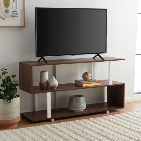 SAFAVIEH Grisel Small Media Stand - 47" W x 14" D x 24" H - 47Wx14Dx24H