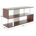 SAFAVIEH Grisel Small Media Stand - 47" W x 14" D x 24" H - 47Wx14Dx24H