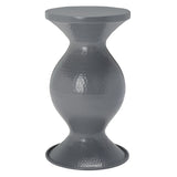 SAFAVIEH Gulen Small Hammered Stool Table - 12Wx12Dx22H