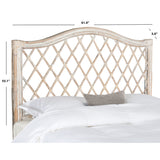 SAFAVIEH Gulfem Brown/ Multi Rattan Wicker Trellis Headboard (Full)