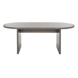 SAFAVIEH Gulzada Modern Oval Coffee Table - 47 In. W x 24 In. D x 18 In. H - 47Wx24Dx18H