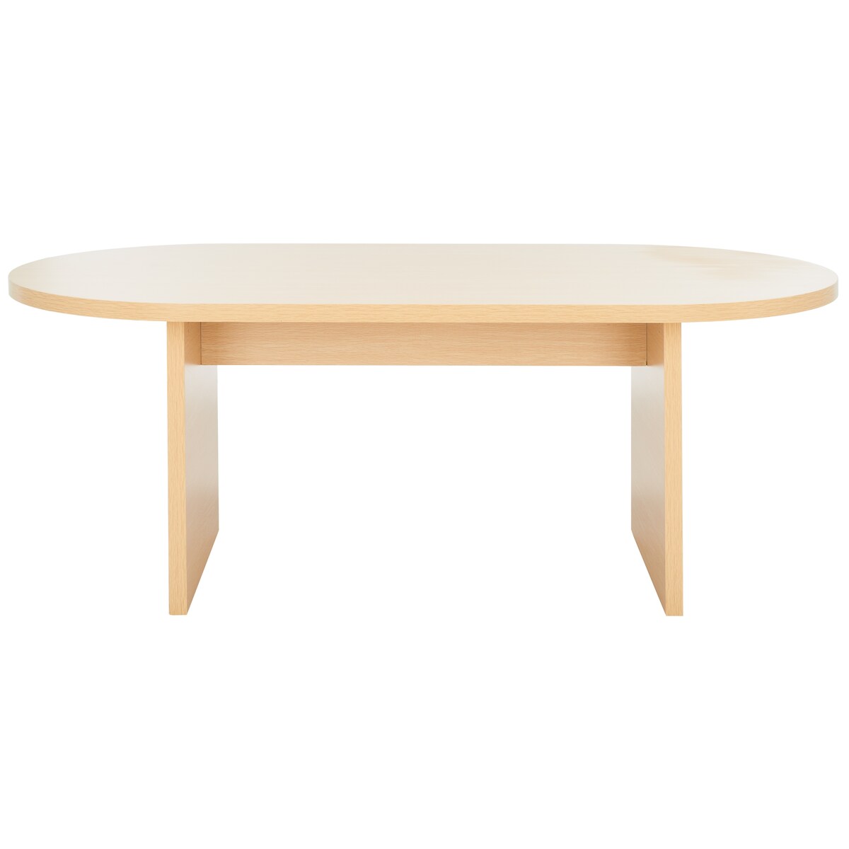 SAFAVIEH Gulzada Modern Oval Coffee Table - 47 In. W x 24 In. D x 18 In. H - 47Wx24Dx18H