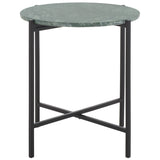 SAFAVIEH Gyde Round Accent Table - 17" W x 17" D x 18" H - 17Wx17Dx18H