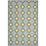 SAFAVIEH Hampton Haley Modern Indoor/ Outdoor Waterproof Patio Backyard Rug