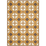 SAFAVIEH Hampton Haley Modern Indoor/ Outdoor Waterproof Patio Backyard Rug