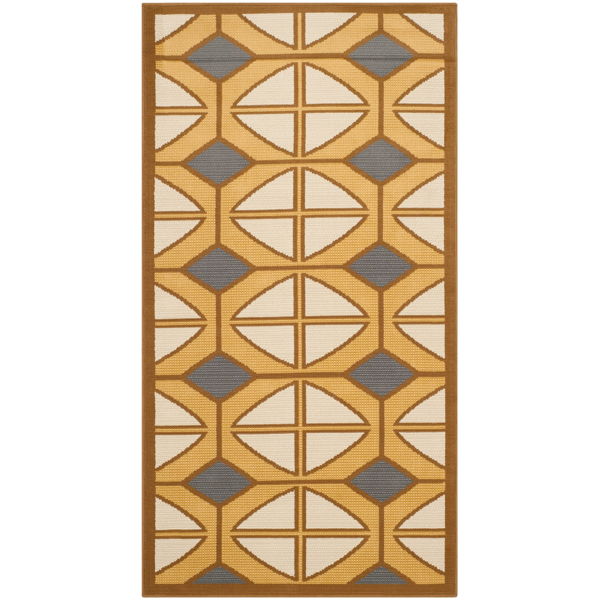 SAFAVIEH Hampton Haley Modern Indoor/ Outdoor Waterproof Patio Backyard Rug