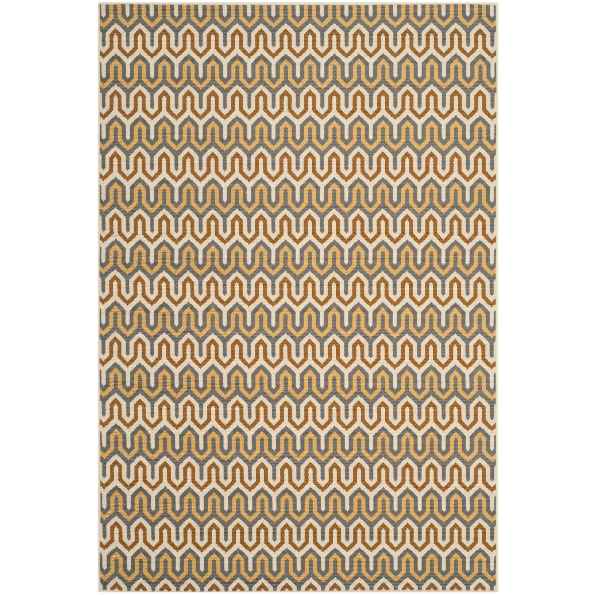 SAFAVIEH Hampton Tiana Modern Indoor/ Outdoor Waterproof Patio Backyard Rug