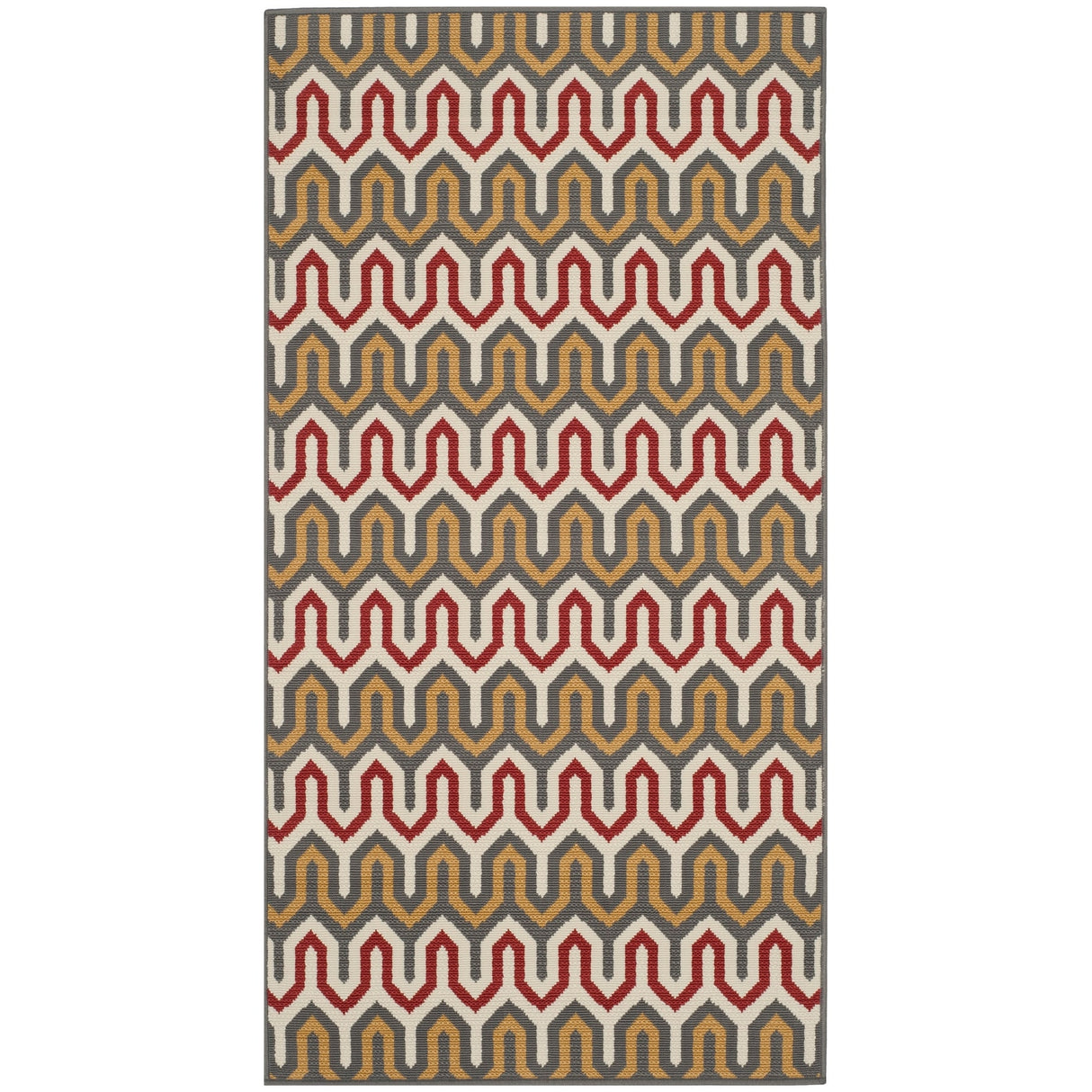 SAFAVIEH Hampton Tiana Modern Indoor/ Outdoor Waterproof Patio Backyard Rug