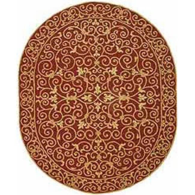 SAFAVIEH Hand-hooked Chelsea Joba Country Oriental Wool Rug