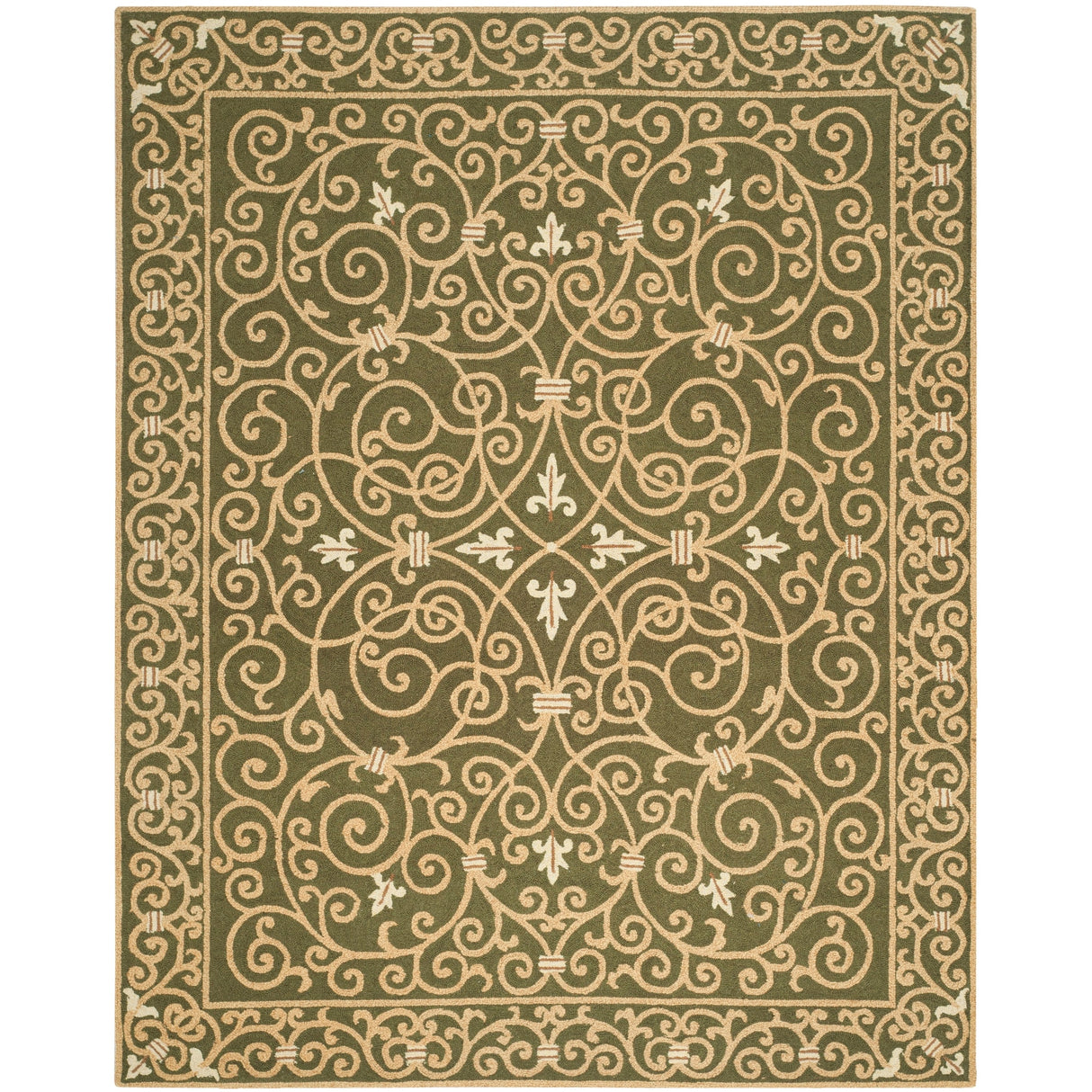 SAFAVIEH Hand-hooked Chelsea Joba Country Oriental Wool Rug