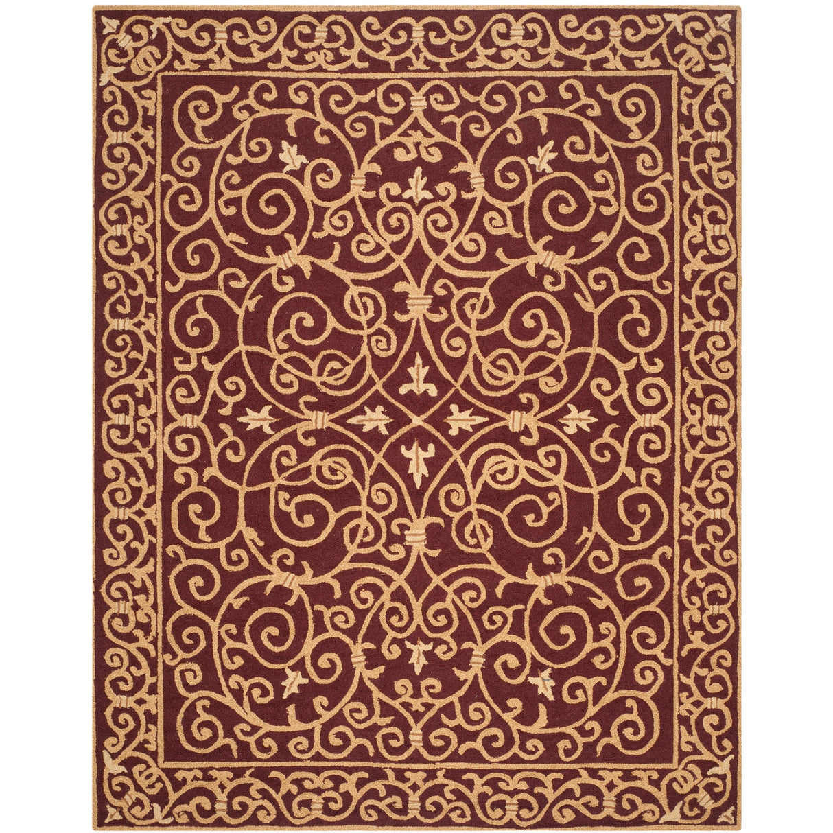 SAFAVIEH Hand-hooked Chelsea Joba Country Oriental Wool Rug