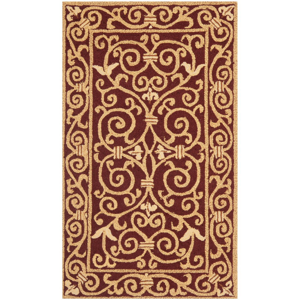 SAFAVIEH Hand-hooked Chelsea Joba Country Oriental Wool Rug