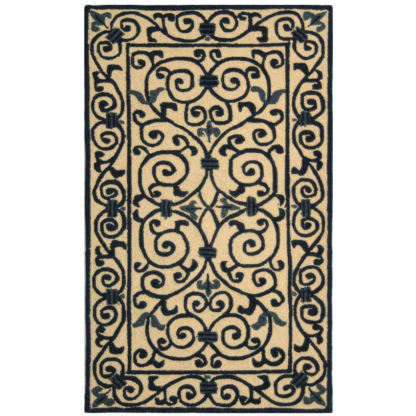 SAFAVIEH Hand-hooked Chelsea Joba Country Oriental Wool Rug