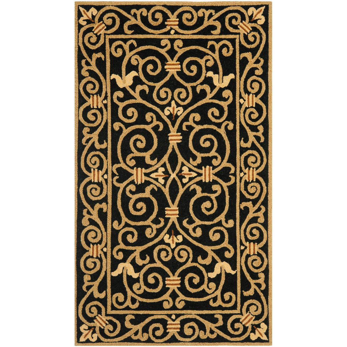 SAFAVIEH Hand-hooked Chelsea Joba Country Oriental Wool Rug