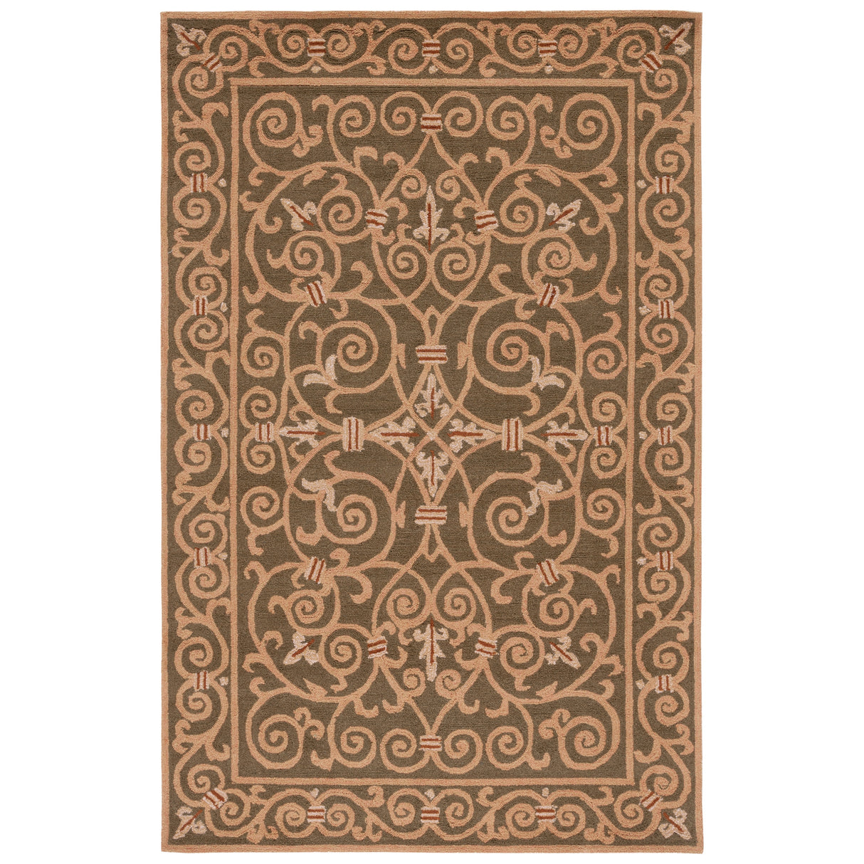 SAFAVIEH Hand-hooked Chelsea Joba Country Oriental Wool Rug