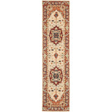 SAFAVIEH Hand-hooked Solbritt Red/ Ivory Wool Rug