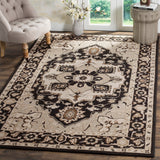 SAFAVIEH Hand-hooked Solbritt Red/ Ivory Wool Rug