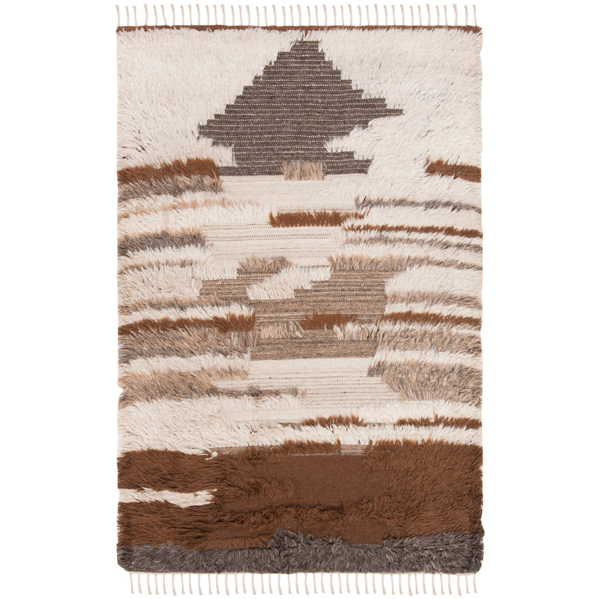 SAFAVIEH Hand-knotted Kenya Theopoula Southwestern Tribal Wool Rug