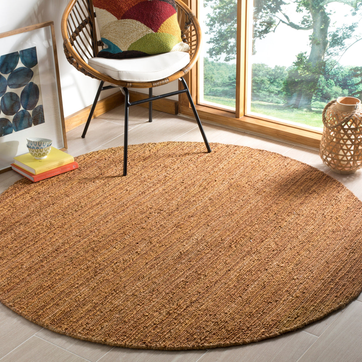 SAFAVIEH Hand-knotted Organica Valma Casual Jute Rug