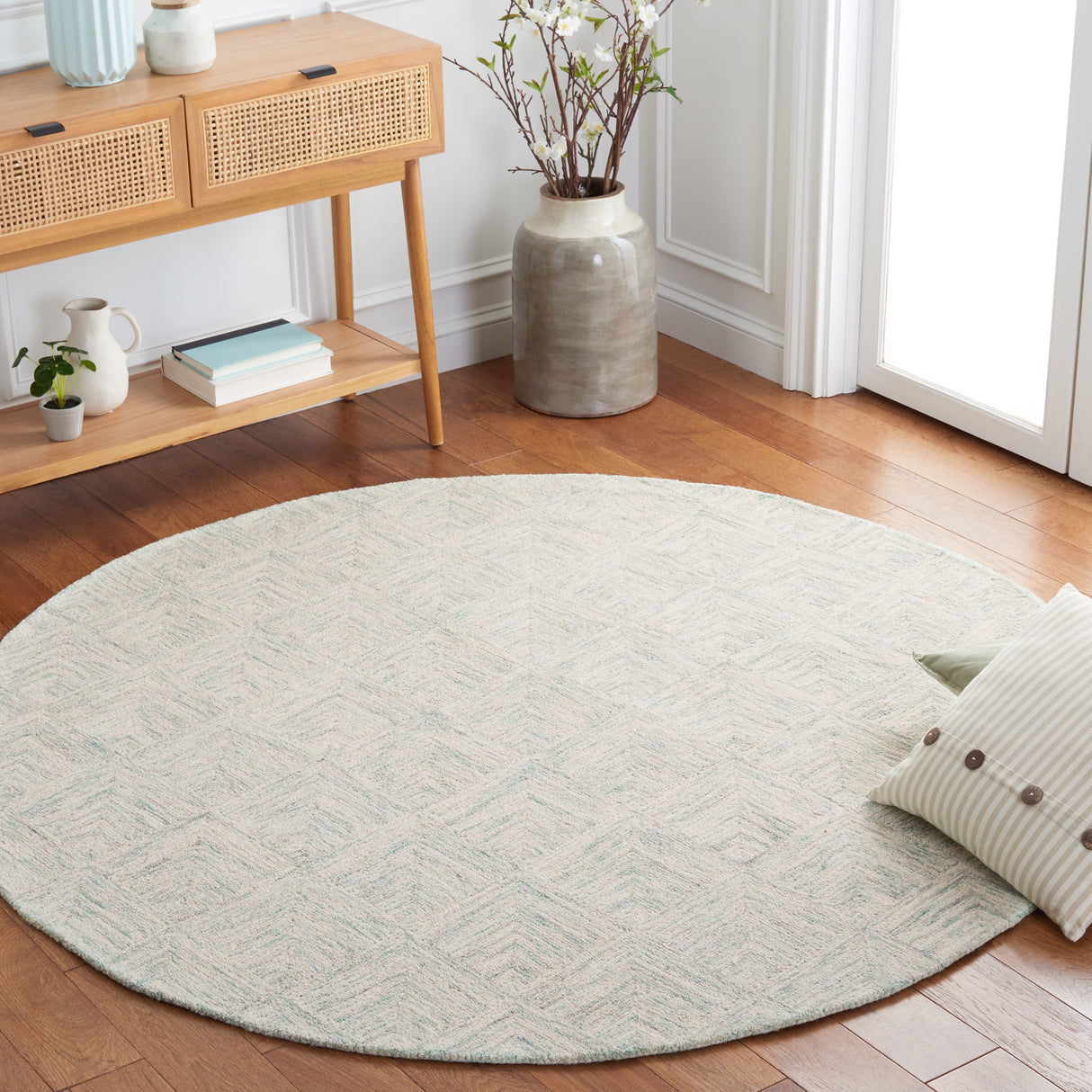 SAFAVIEH Handmade Abstract Altynai Modern Wool Rug