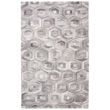 SAFAVIEH Handmade Abstract Bookem Geometric Wool Rug