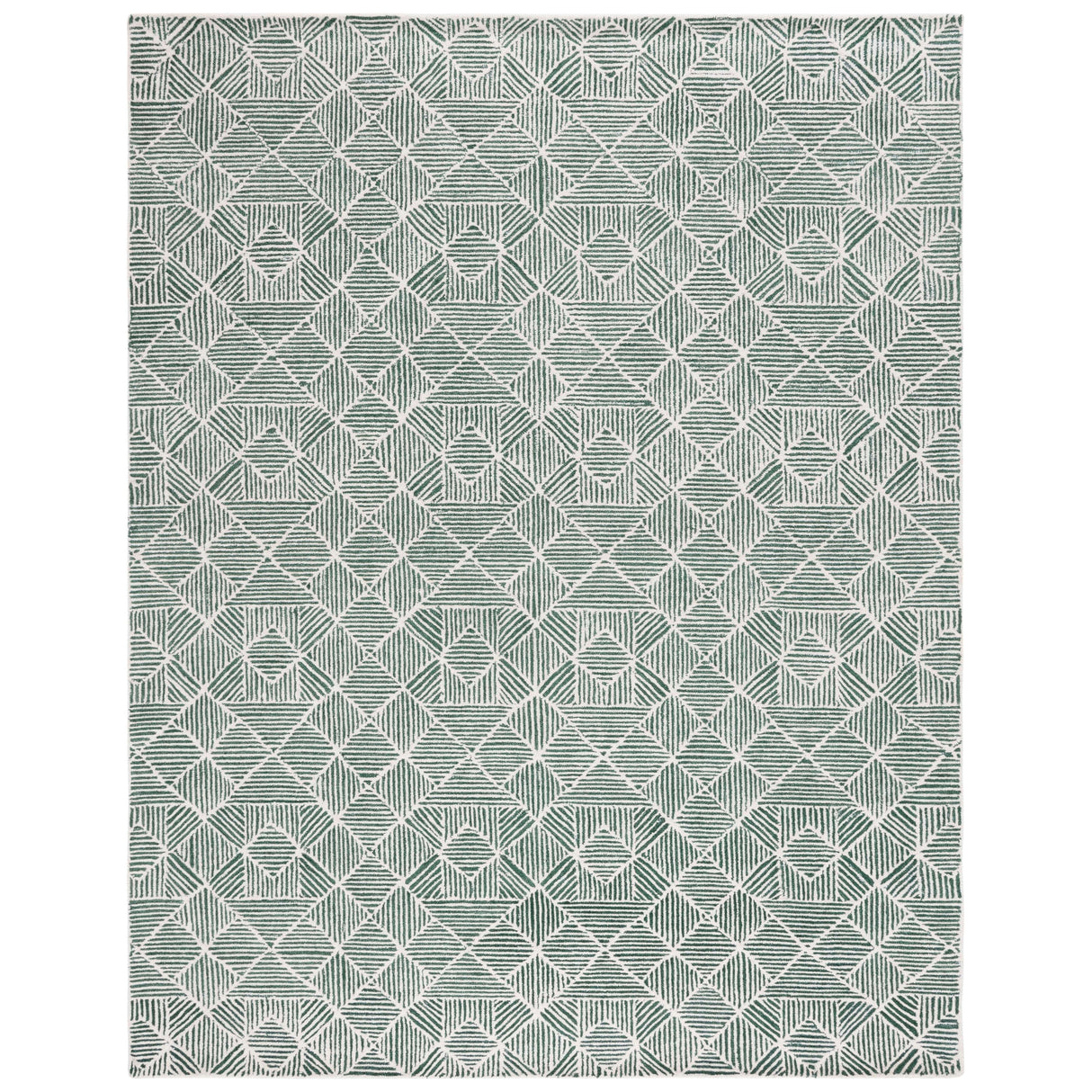 SAFAVIEH Handmade Abstract Harmanna Modern Wool Rug