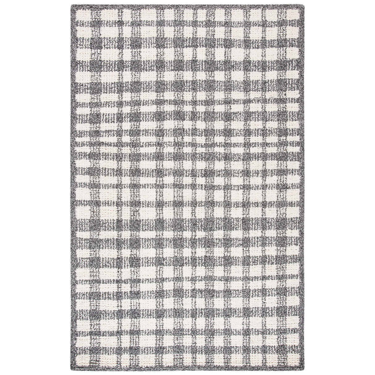 SAFAVIEH Handmade Abstract Imka Checkered Wool Rug