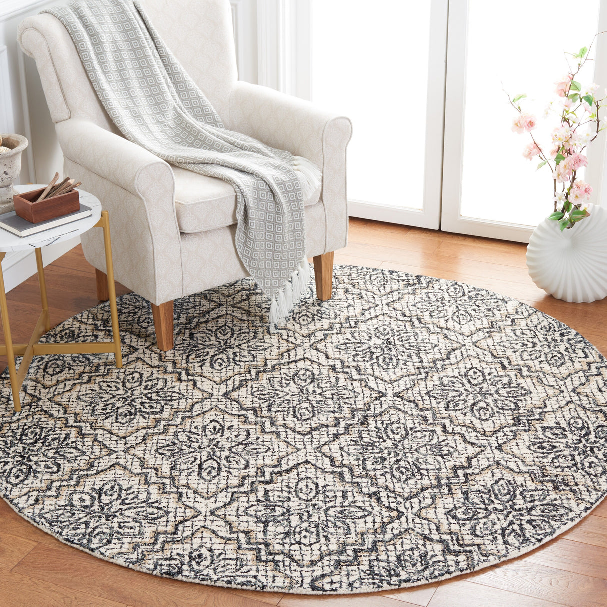 SAFAVIEH Handmade Abstract Ingegerd Modern Wool Rug