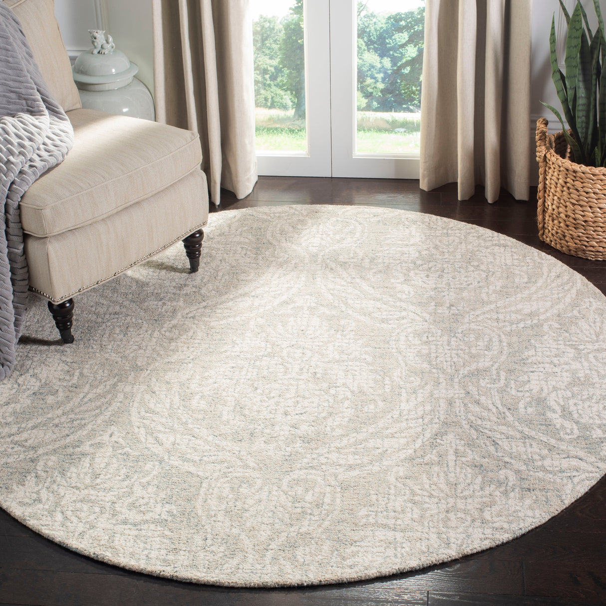 SAFAVIEH Handmade Abstract Martijke Modern Wool Rug