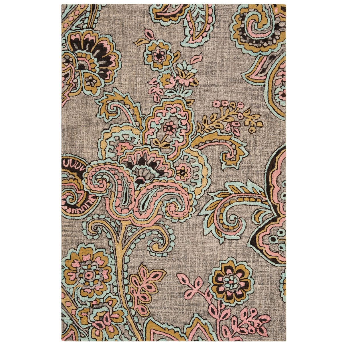 SAFAVIEH Handmade Allure Aulona Modern Floral Wool Rug